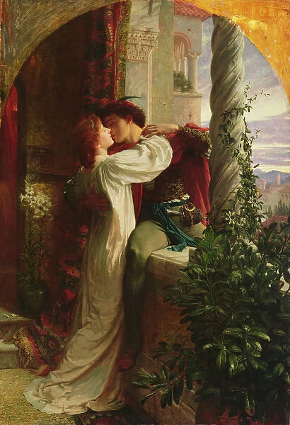 Romeo and Juliet, 1884 (oil on canvas)