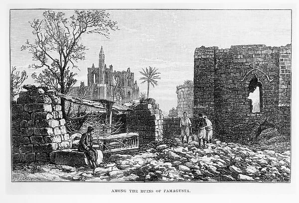 Ruins of Famagusta, Cyprus, from In an Enchanted Island by W. H