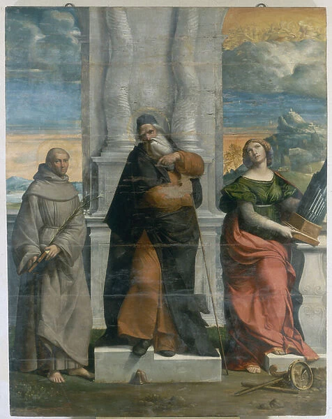 S. Antonio from Padua, S. Antonio Abate and S. Cecilia