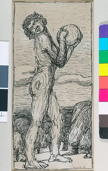 Satyr (ink on paper)