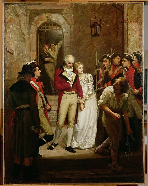 Scene from the French Revolution (oil on canvas)