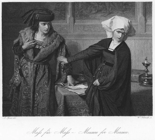 Scene from Measure for Measure (engraving)
