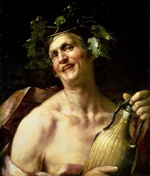 Self Portrait as Bacchus