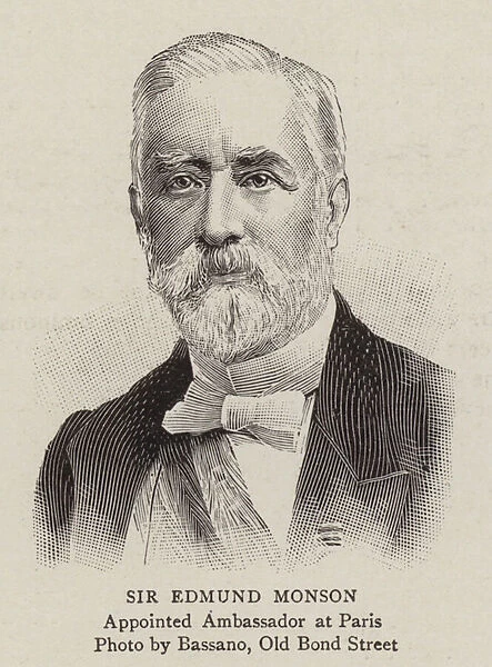 Sir Edmund Monson (engraving)