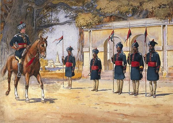 Soldiers of the 10th Duke of Cambridges Own Lancers (Hodsons Horse)