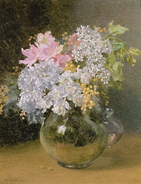 Spring Flowers in a Vase