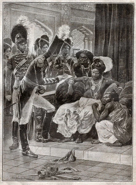 Sri Vikrama Rajasinha, king of Kandy (Sri Lanka) dismissed by the English in 1815