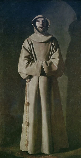 St. Francis (1181-1226) 1645-64 (oil on canvas)