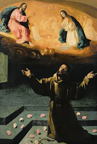 St. Francis of Assisi, or The Miracle of the Roses, 1630 (oil on canvas)