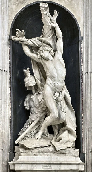 St Sebastian (Sculpture, 1668)