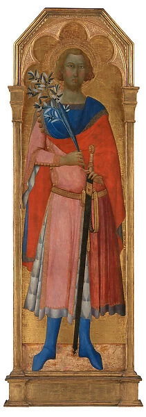 St. Victor, c. 1350 (tempera on panel, gold ground)