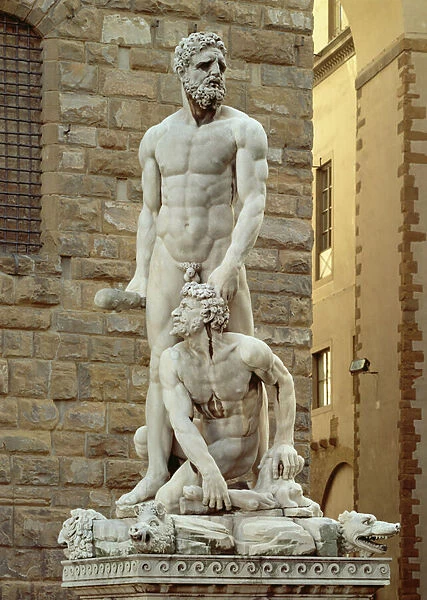 Statue of Hercules and Cacus, 1534 (marble)