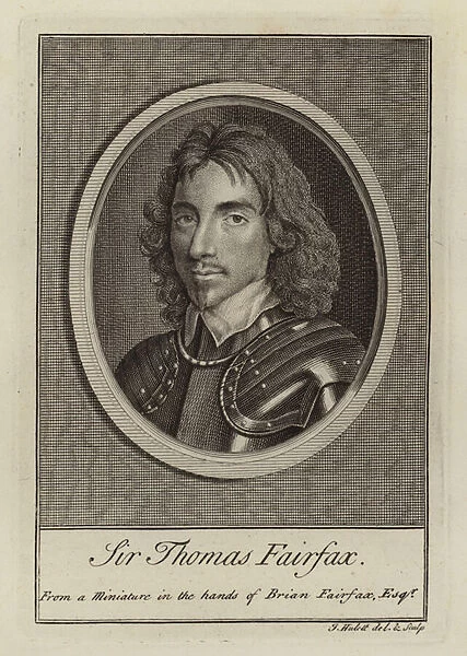 Thomas Fairfax, Parliamentary general of the English Civil War (engraving)