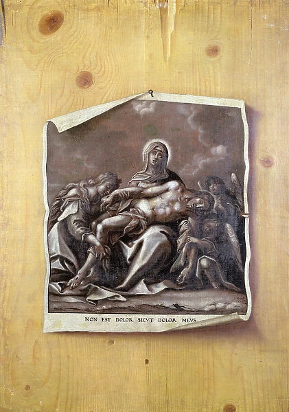 Trompe l Oeil with Pieta