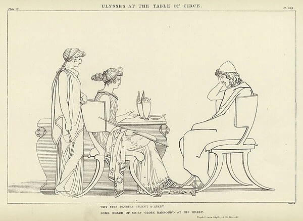 Ulysses at the Table of Circe (engraving)