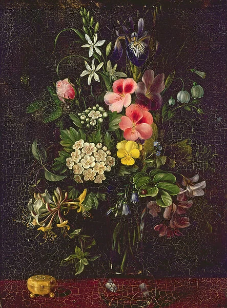 Vase of Flowers, 1775 (oil on canvas)