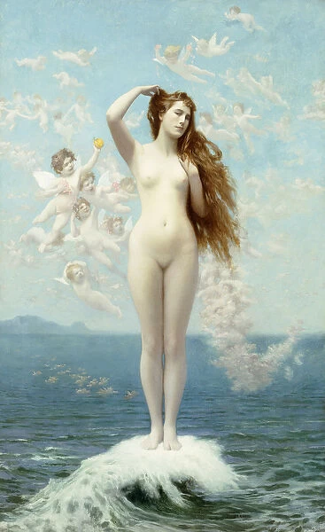 Venus Rising (The Star), c. 1890 (oil on canvas)