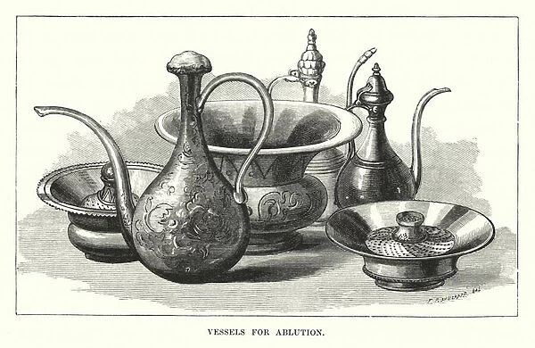 Vessels for Ablution (engraving)
