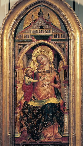 The Virgin and Child, 1372 (tempera on panel)
