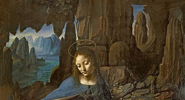 The Virgin of the Rocks (with the Infant St
