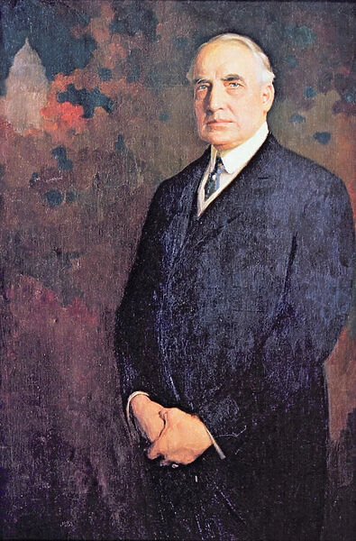 Warren G. Harding (1865-1923) (colour litho)