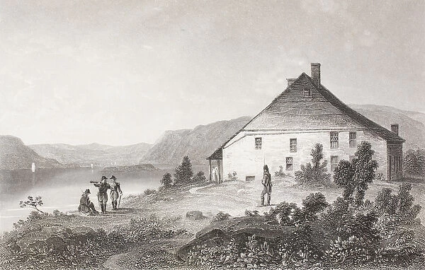 Washingtons headquarters near Newburgh, from Gallery of Historical Portraits