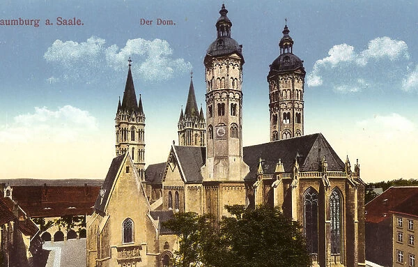 1912 Saxony-Anhalt Naumburg Dom Germany