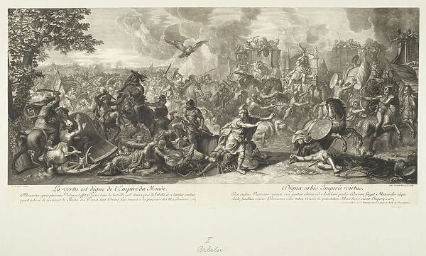 Battle Arbela Battles Alexander Le Brun Charles