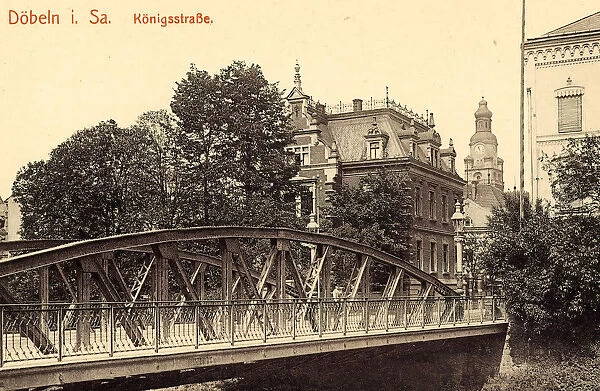 Bridges Dobeln Buildings 1913 Landkreis Mittelsachsen