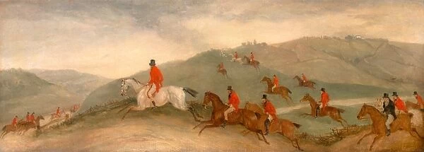Foxhunting: Road Riders or Funkers, Richard Barrett Davis, 1782-1854, British