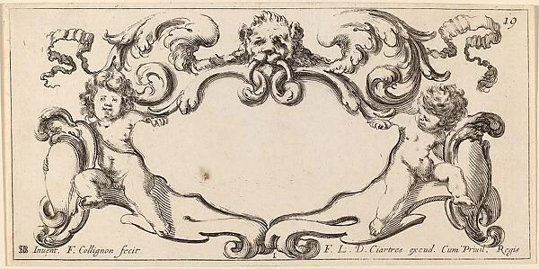 Franazois Collignon after Stefano Della Bella (French, c. 1609 - 1657), Cartouche