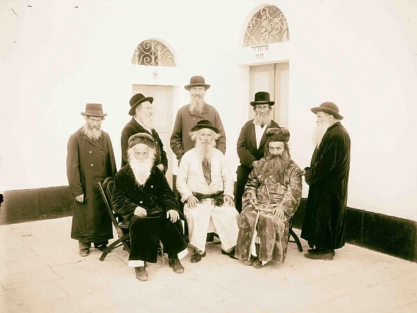 Jews Jerusalem 1898 Israel