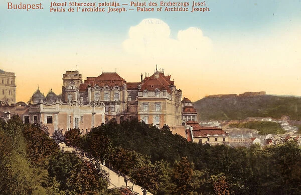 Jozsef foherceg-palota Budapest 1909