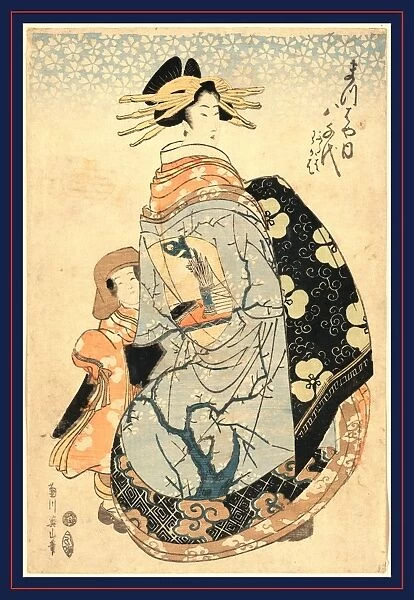 Matsubaya uchi Yachiyo, The courtesan Yachiyo of Matsuba-ya. Kikukawa, Eizan, 1787-1867