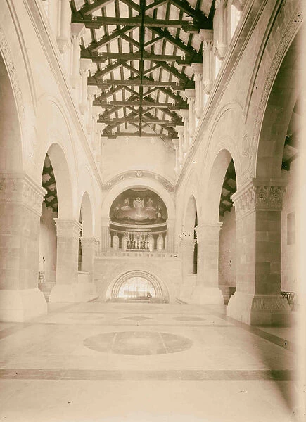 Mt Tabor Church Transfiguration Interior 1920