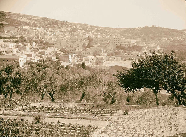 Nazareth south new Franciscan monastery 1920