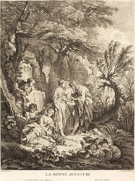 Pierre-Alexandre Aveline after Franazois Boucher (French, probably 1702 - 1760)