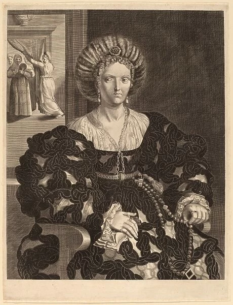 Pieter Holsteyn II after Correggio after Parmigianino (Dutch, c