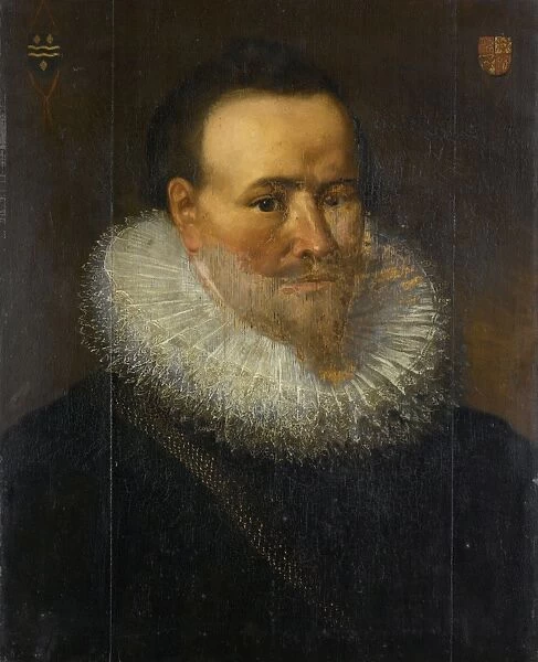 Portrait of a man, possibly Joris van Cats (c. 1590-1654), Anonymous, c. 1621