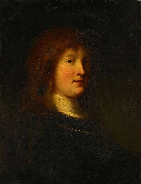 Portrait Saskia oil canvas 56. 3 x 43. 4 cm unsigned