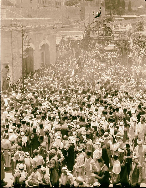 Return Grand Mufti Yemen Peace delegations 1934