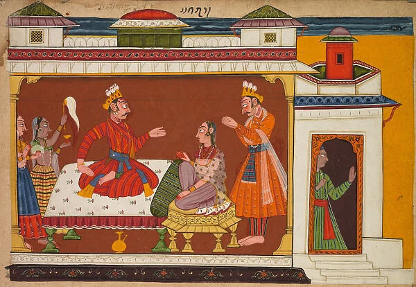 Scene Shangri Ramayana History Rama 1690-1710