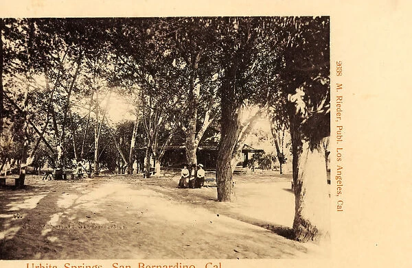 Springs California Buildings San Bernardino 1903