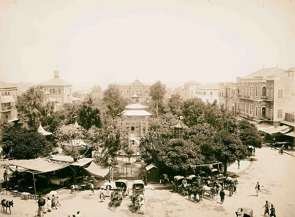 Square city Beirut 1898 Lebanon