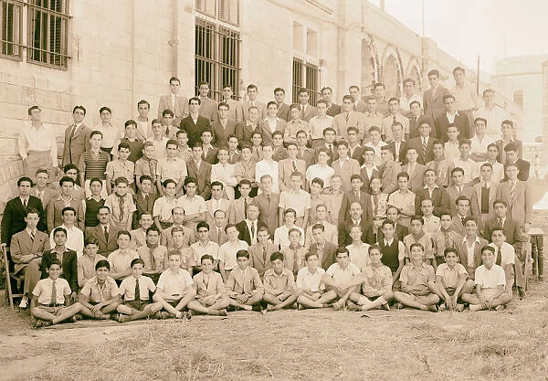 St George School groups June 14 1943 Jerusalem