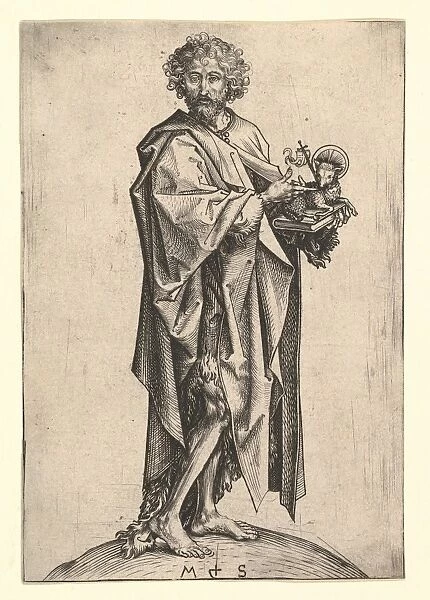 St John Baptist 15th century Engraving Prints