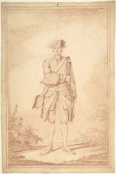 Standing Soldier Garde Francaise 18th century