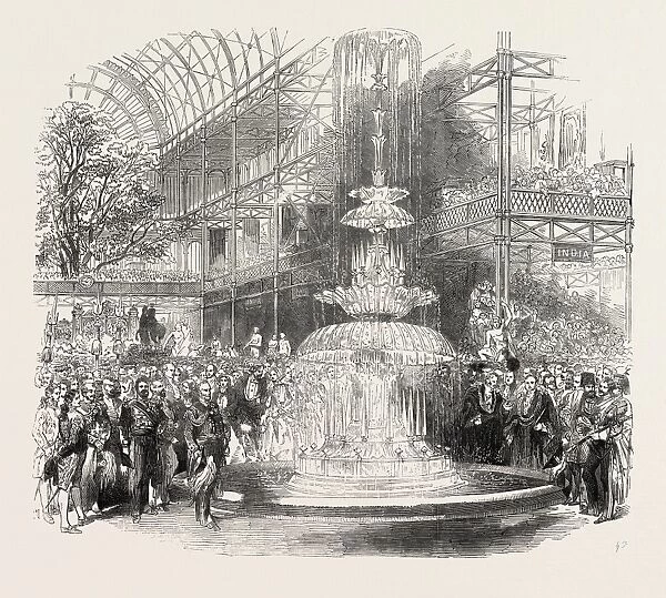The Transept of the Crystal Palace on the 1st of May, the Great Exhibition, London