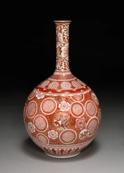 Vase Kutani Ware 19th century Japan Porcelain