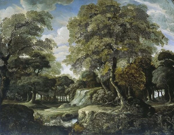 Woodland Scene, Jan van der Heyden, 1660 - 1690